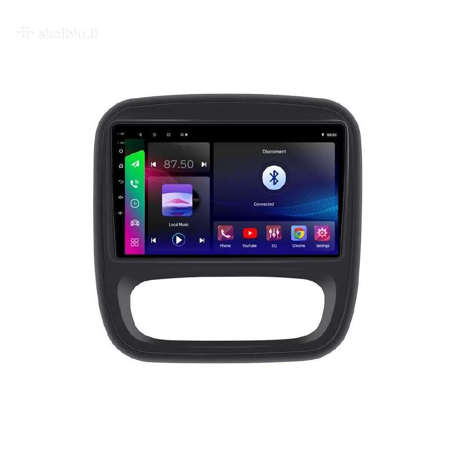 Renault Trafic ir Opel Vivaro android multimedija - nuotraukos Nr. 3