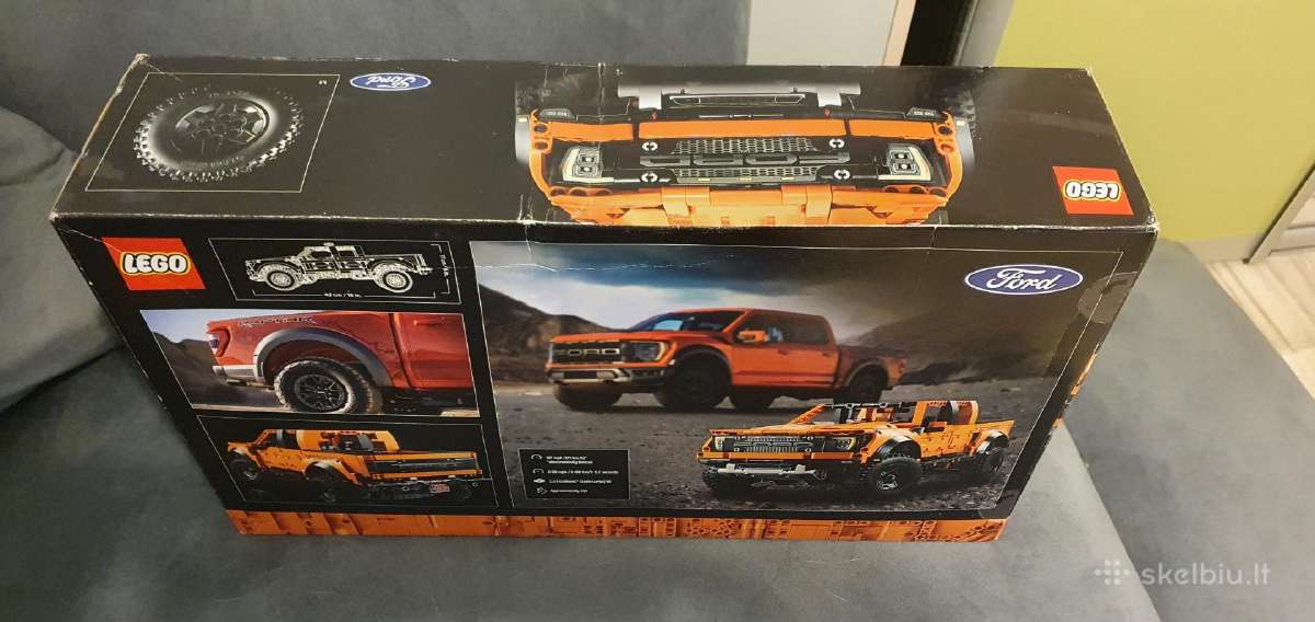 Lego Ford Raptor F-150, Bugatti Chiron - nuotraukos Nr. 3