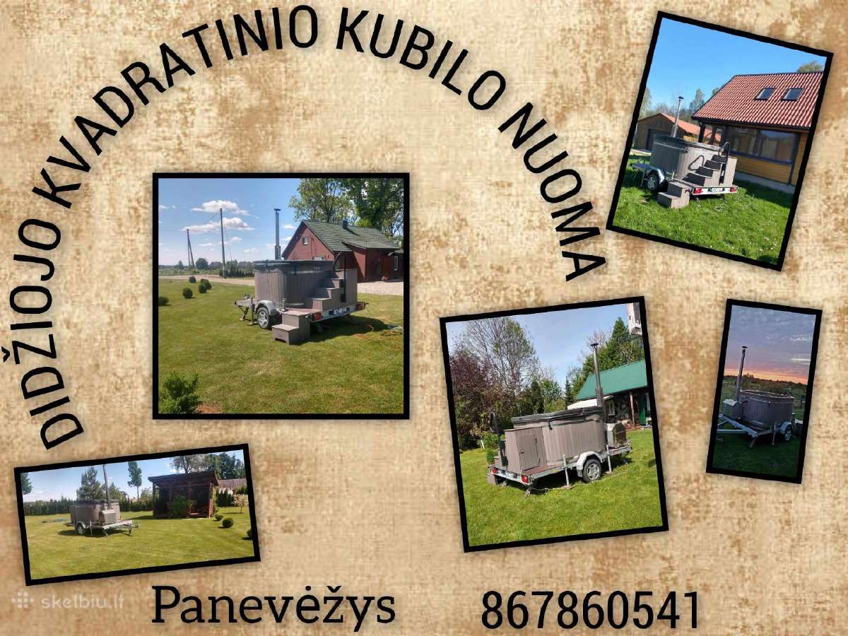 Mobilaus kvadratinio kubilo ir pirties nuoma - nuotraukos Nr. 4