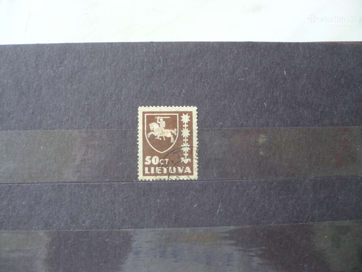 1937 metų herbas 50c