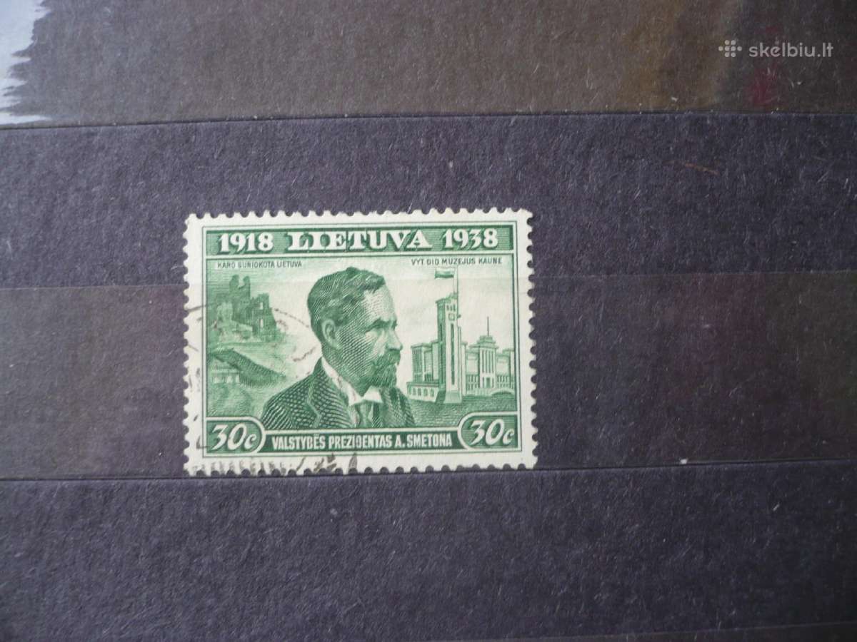 1939 Lietuvos Respublikos 20-metis 30c