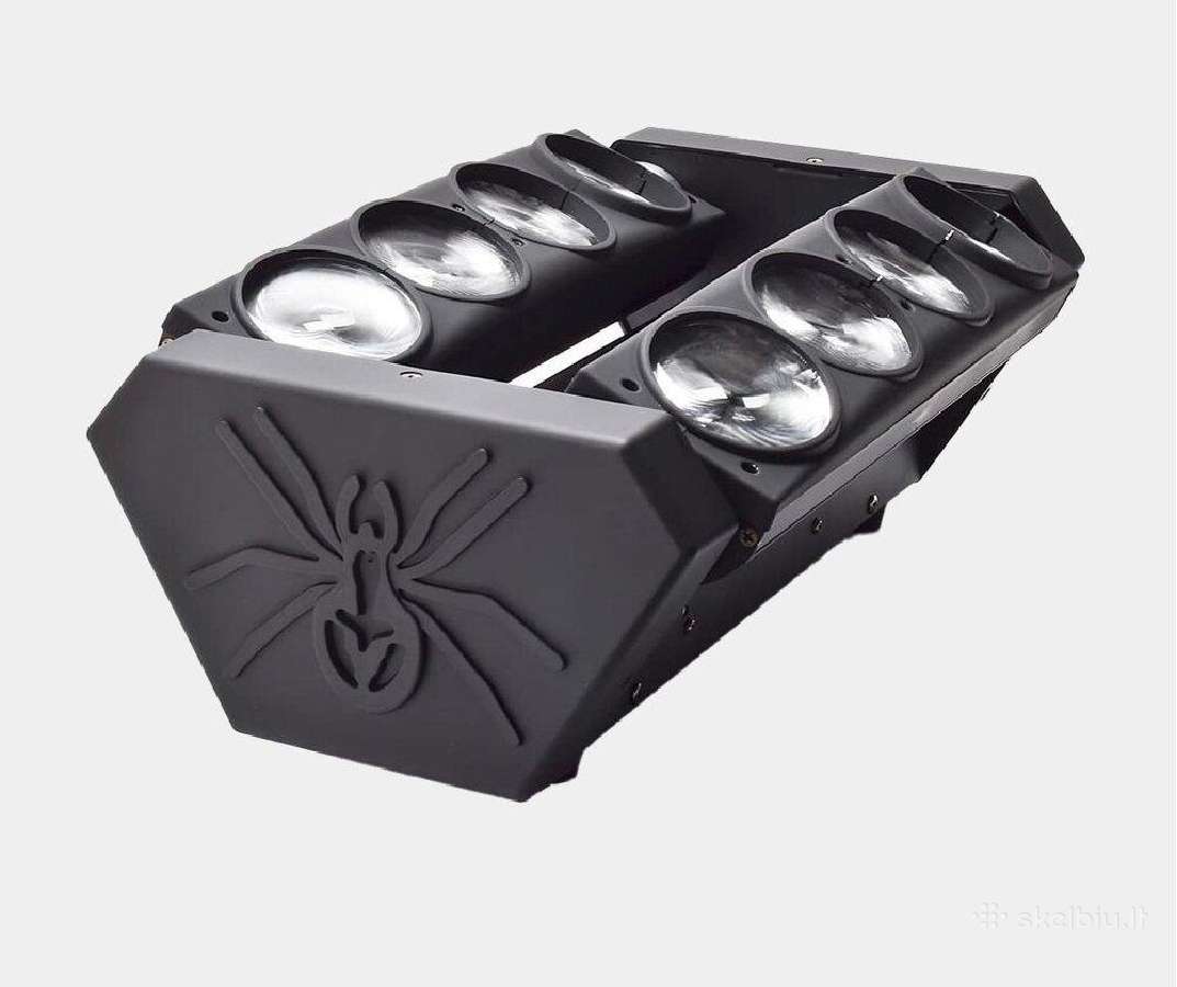 Spider Efektas Rgbw 8x10w