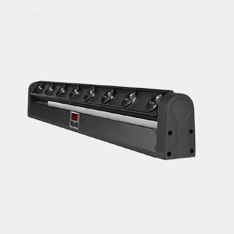 8x10w Rgbw LED Pixel Beam Judantis prožektorius