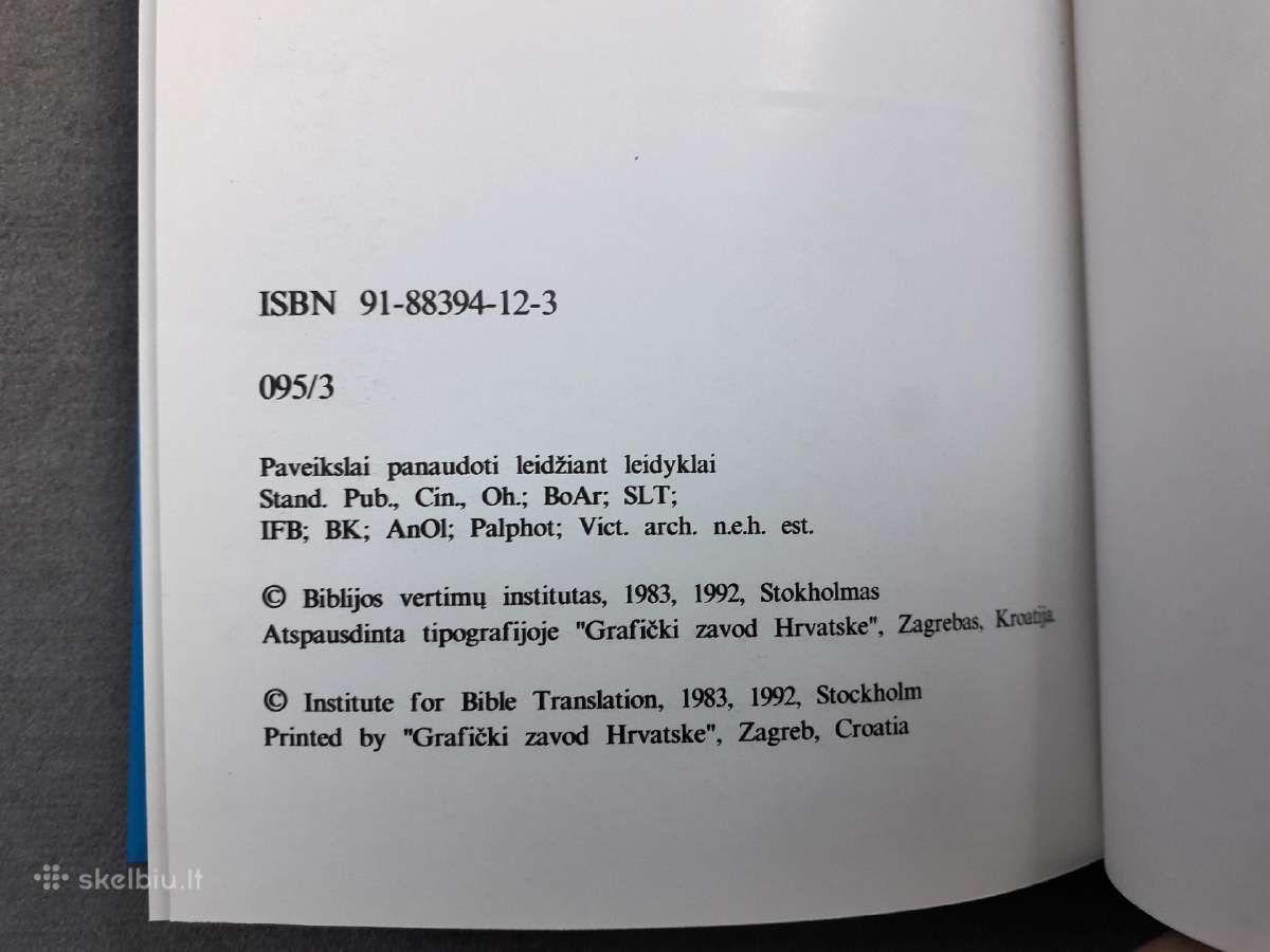 "Biblija vaikams" 1992 metai - nuotraukos Nr. 16