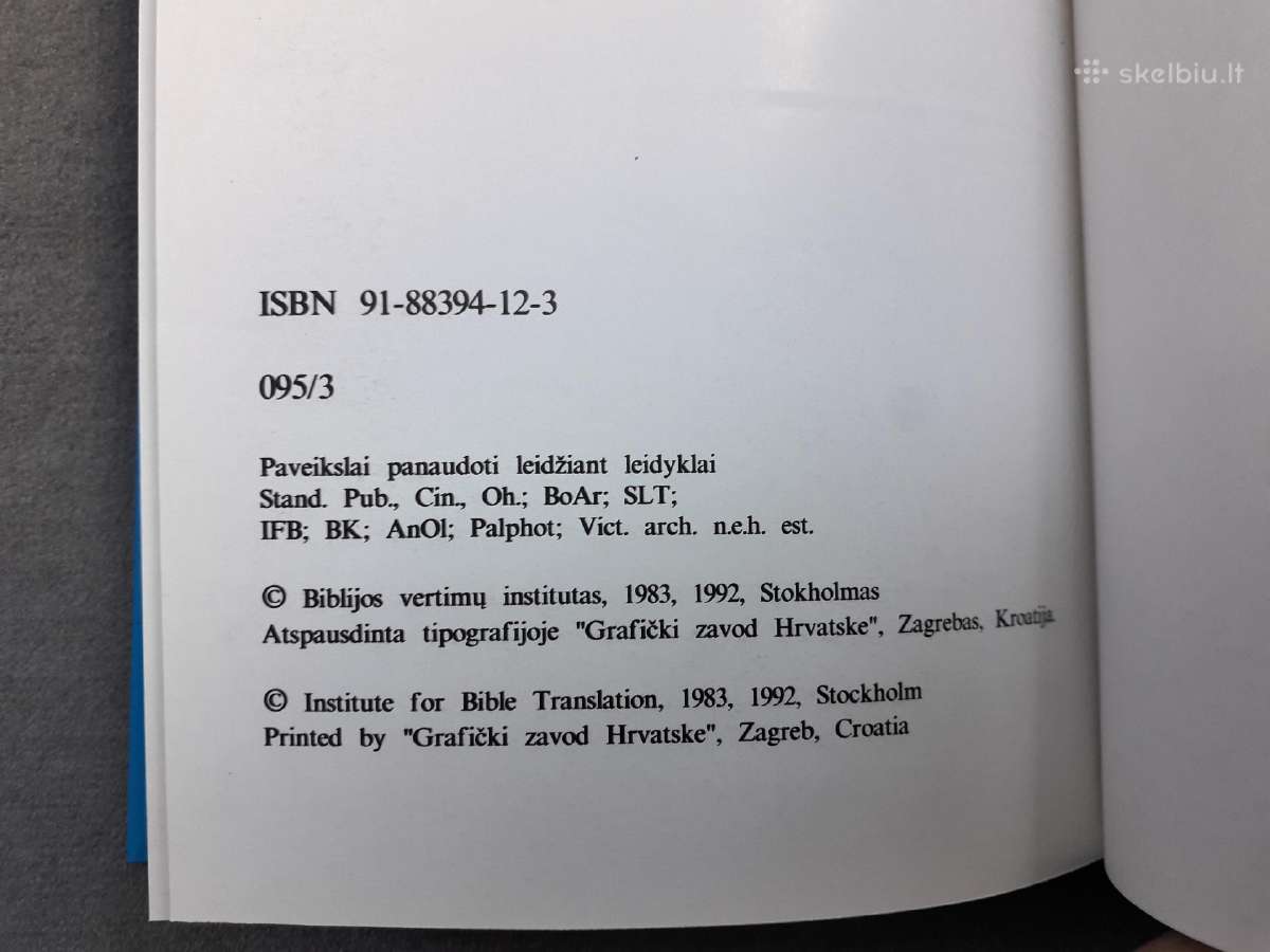 "Biblija vaikams" 1992 metai - nuotraukos Nr. 16