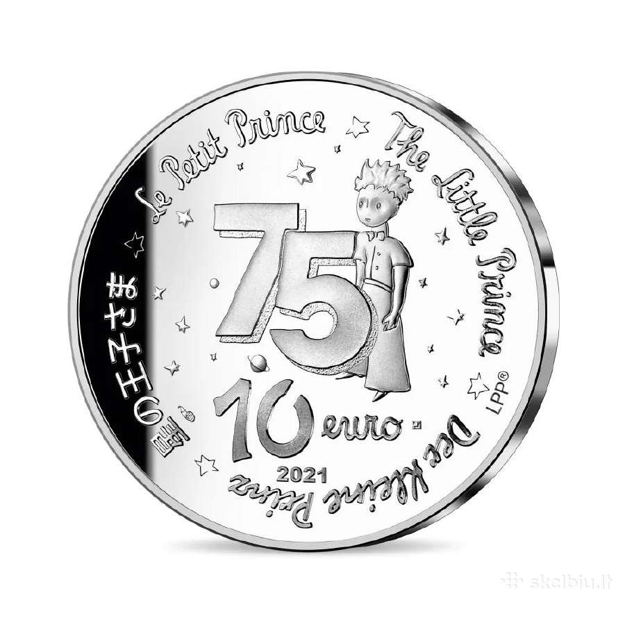 Prancūzija 2021 10 eurų Mažasis princas - nuotraukos Nr. 4