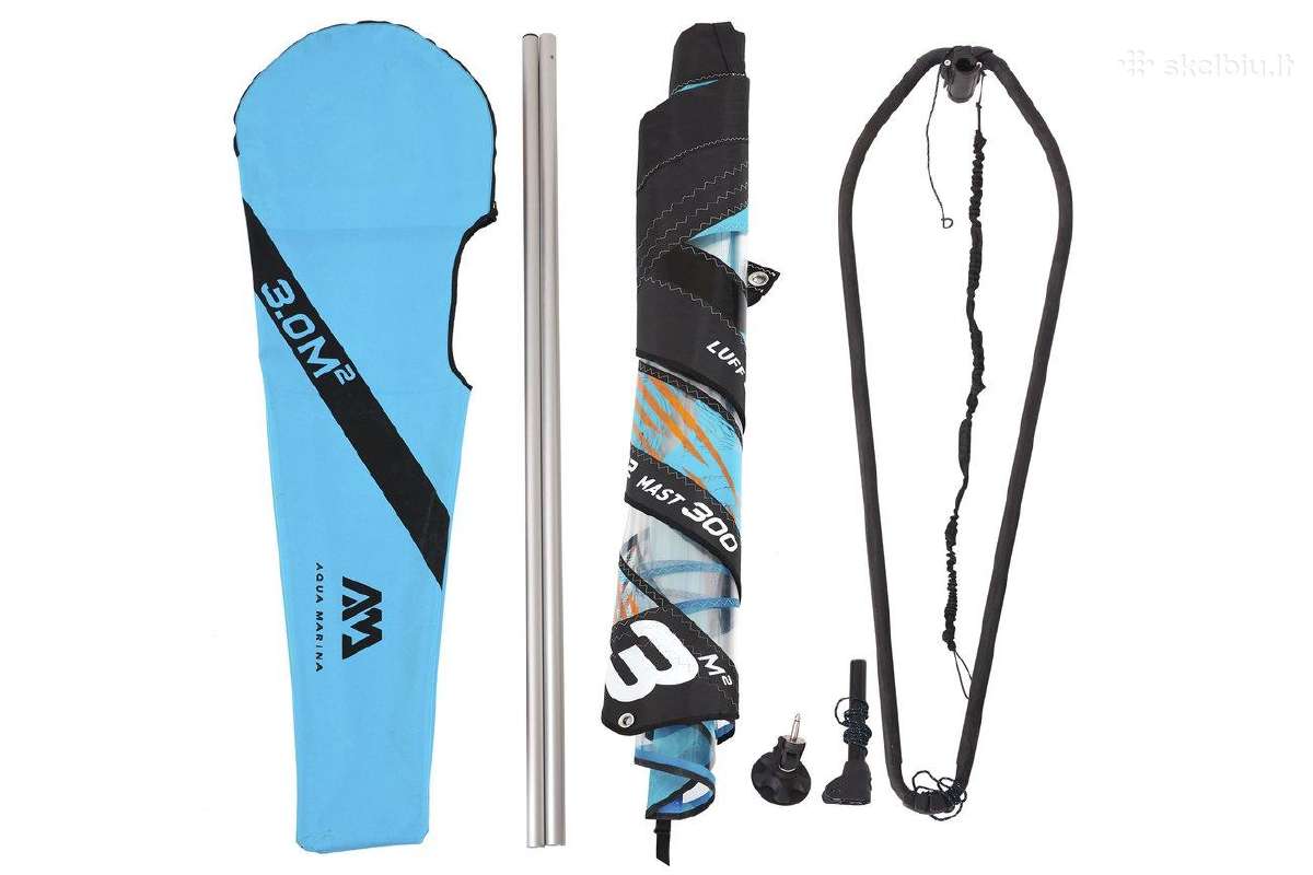 Burės Aqua Marina Blade 3.0 m² irklentei Bt-22bl-3 - nuotraukos Nr. 3