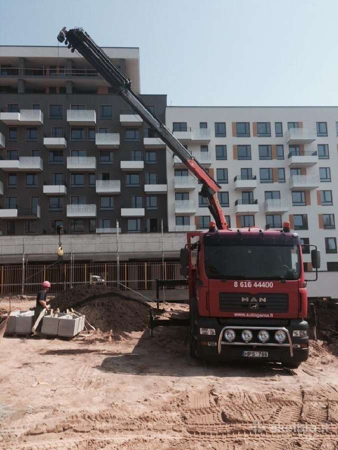 Sunkvežimio su kranu vairuotojas Vilnius - nuotraukos Nr. 9