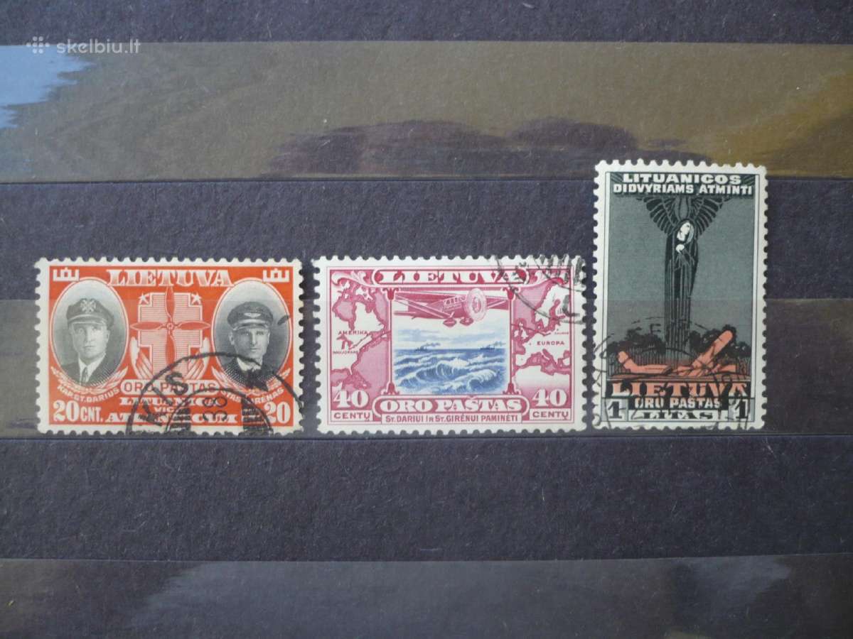 1934m. žuvo aviacijos pionieriai Darius ir Girėnas