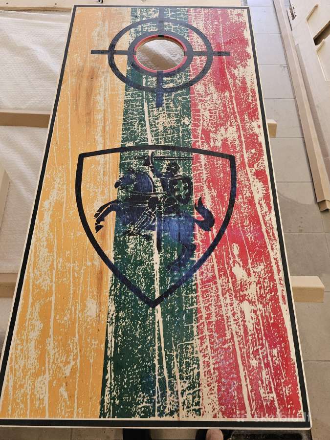 Cornhole Žaidimas su Jūsų pasirinkta spauda - nuotraukos Nr. 17