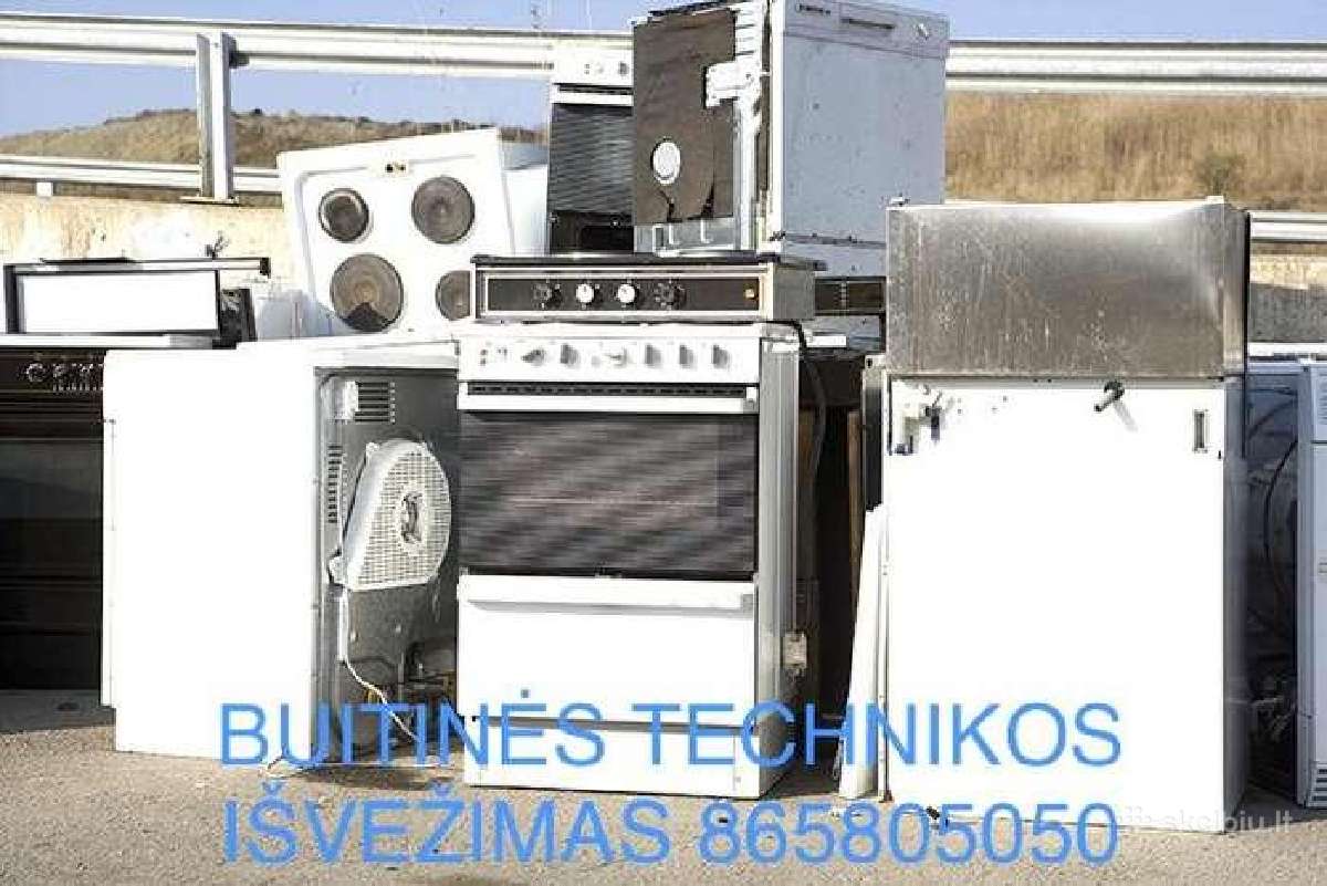 Nemokamas buitinės technikos išvežimas!