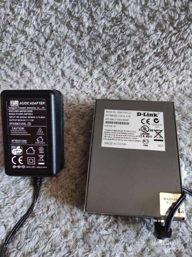 D-link Dmc-g01lc + Bidi-1.25g-sfp-20-ads - nuotraukos Nr. 2