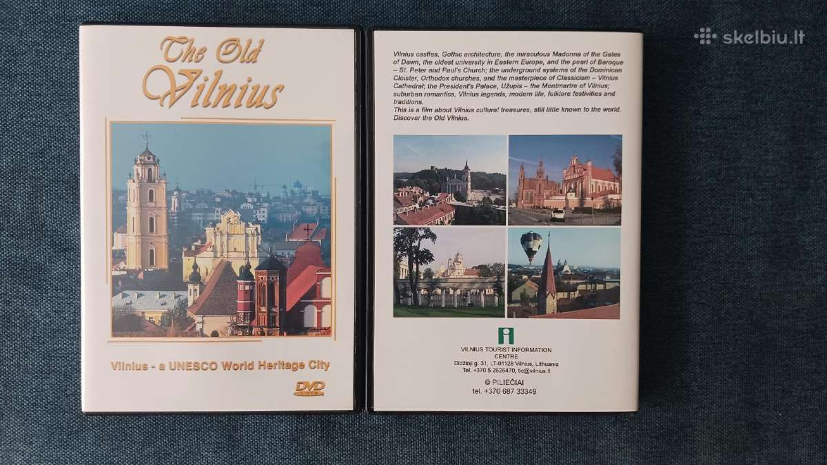 Dvd diskai apie Vilnių