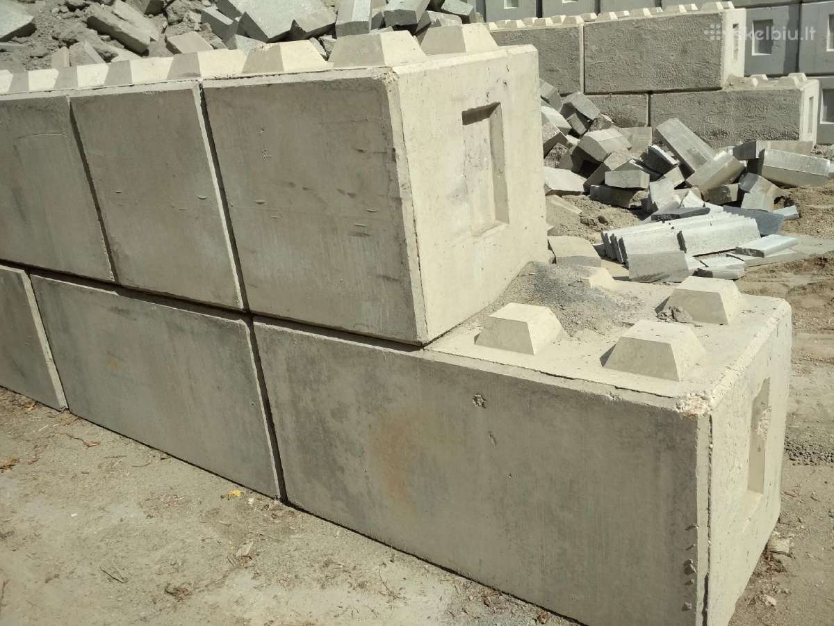 Betono Lego blokai