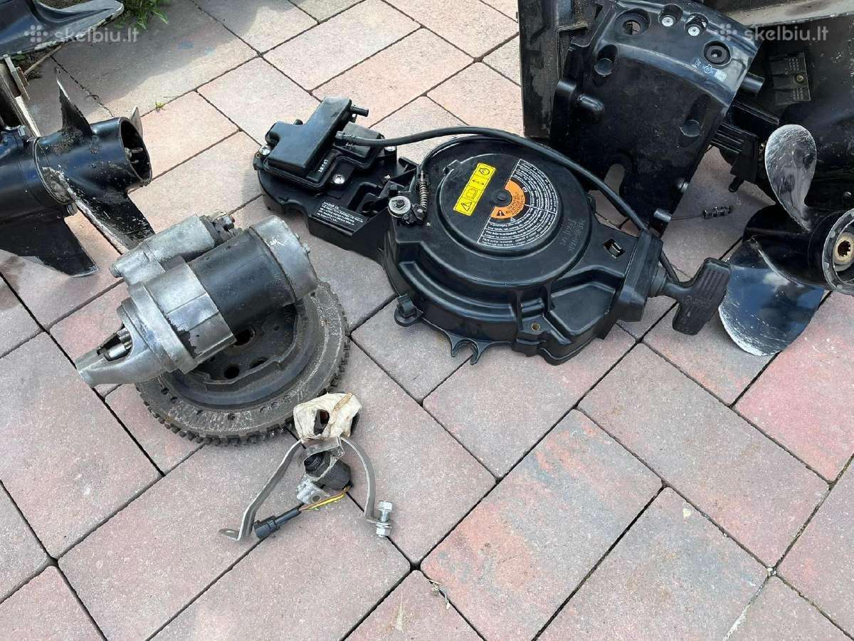 Dalys: Mercury 5 ir 150, Suzuki 9.9-20, Yamaha 30 - nuotraukos Nr. 2