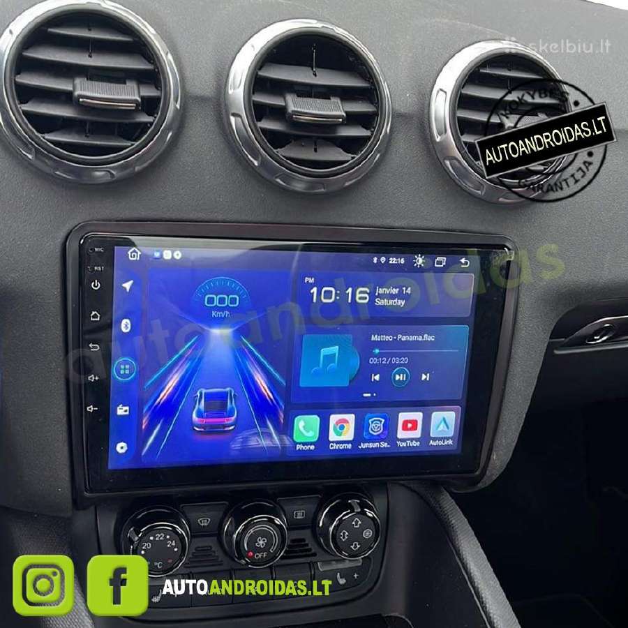 Audi TT 2008-14 Android multimedia Usb/GPS/WiFi