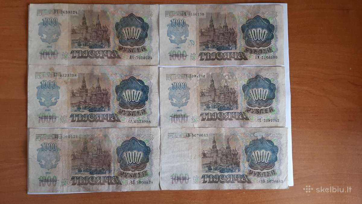 Banknotai - nuotraukos Nr. 2