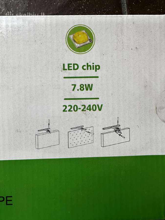 LED 7,8w lempa 80cm - nuotraukos Nr. 4