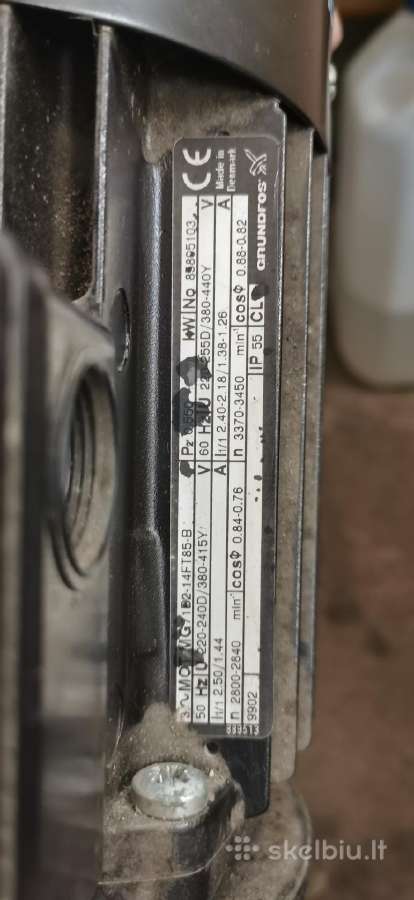 Grundfos vandens siurblys - nuotraukos Nr. 5