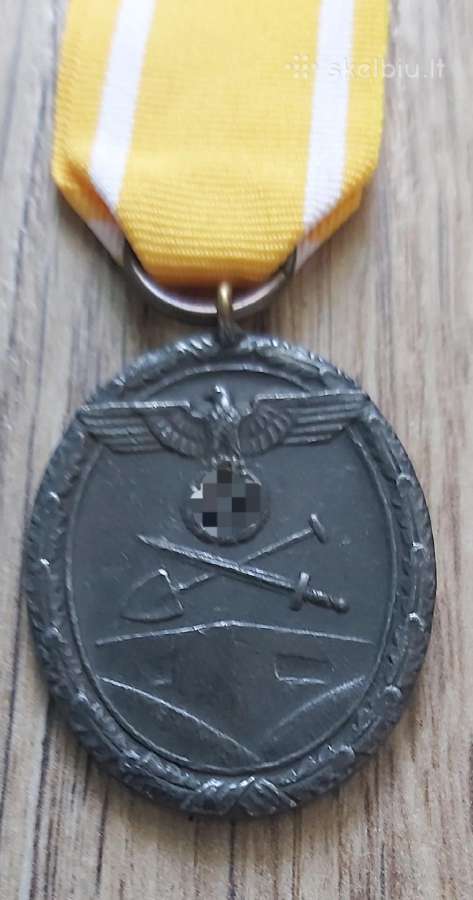 Ženklas , apdovanojimas replika ww2 . Vokietija - nuotraukos Nr. 2