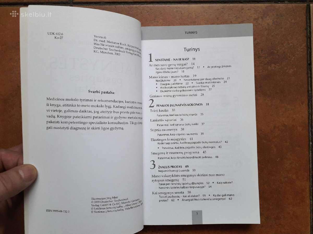 Marianne Koch "Jaunystės paslapties receptai" 2005 - nuotraukos Nr. 3