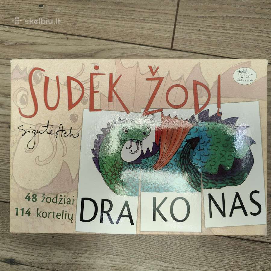 Žaidimas vaikams Sudėk žodį
