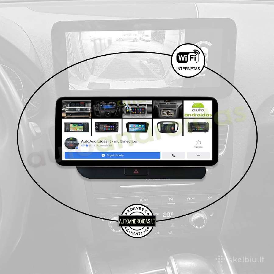 Audi Q5 2009-16 Android multimedia GPS/WiFi/bt/usb - nuotraukos Nr. 3