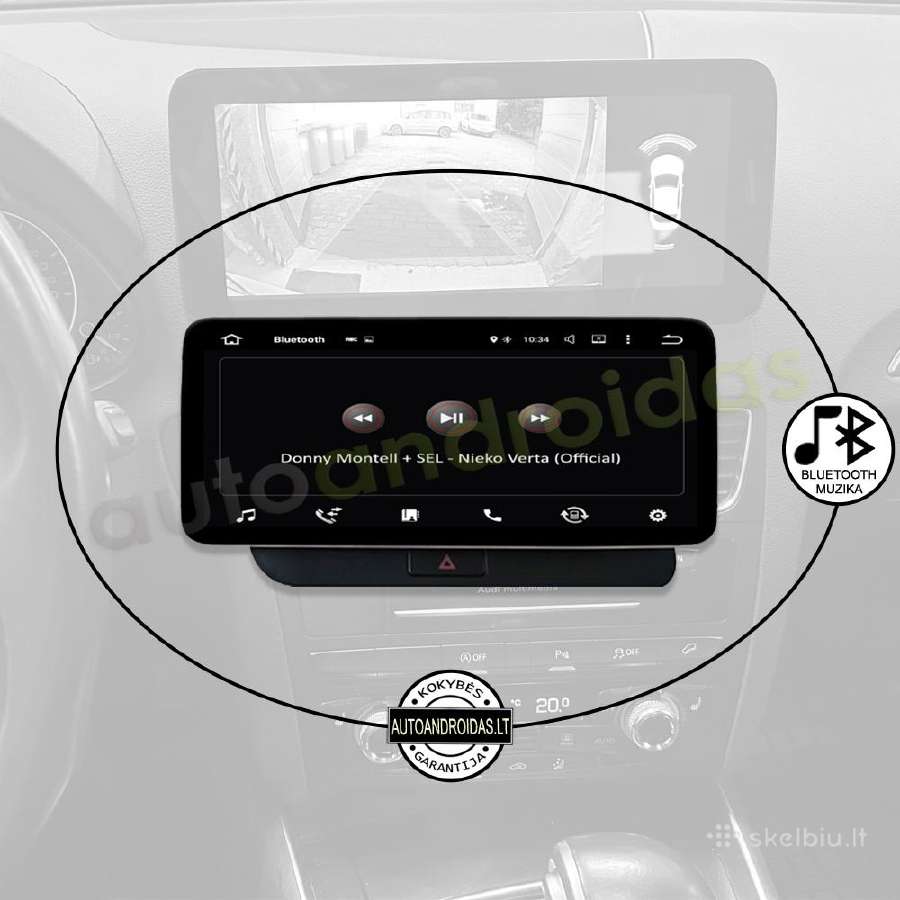 Audi Q5 2009-16 Android multimedia GPS/WiFi/bt/usb - nuotraukos Nr. 4