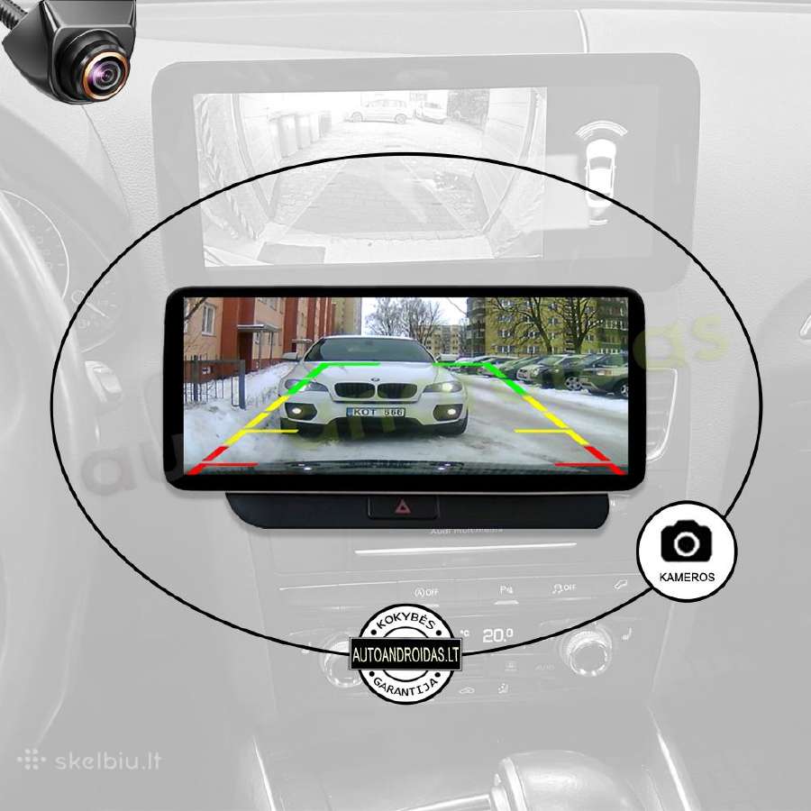 Audi Q5 2009-16 Android multimedia GPS/WiFi/bt/usb - nuotraukos Nr. 5