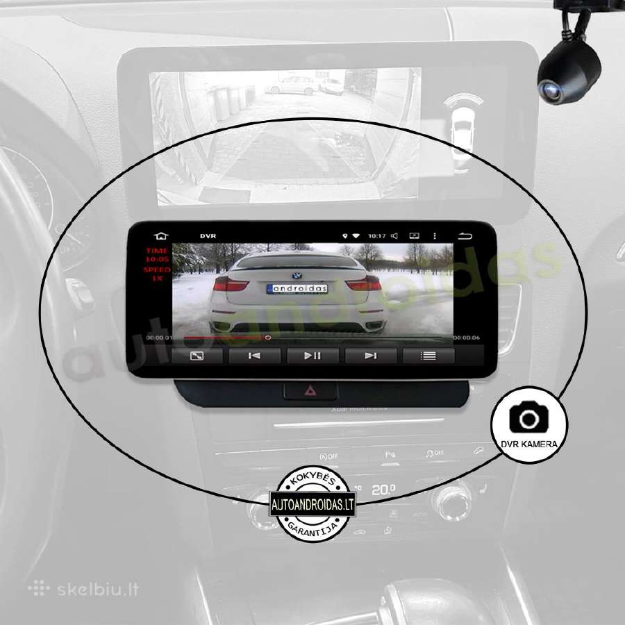 Audi Q5 2009-16 Android multimedia GPS/WiFi/bt/usb - nuotraukos Nr. 6