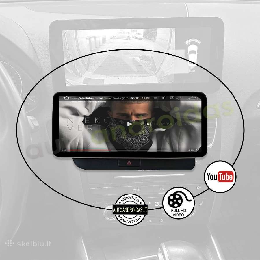 Audi Q5 2009-16 Android multimedia GPS/WiFi/bt/usb - nuotraukos Nr. 7