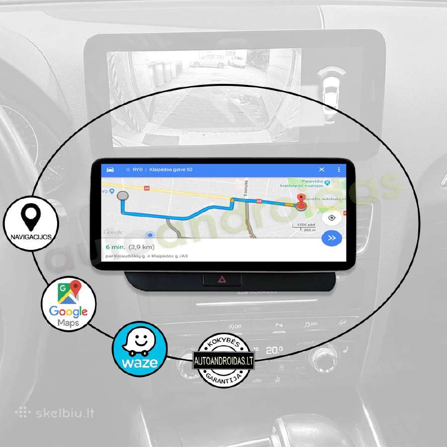 Audi Q5 2009-16 Android multimedia GPS/WiFi/bt/usb - nuotraukos Nr. 9
