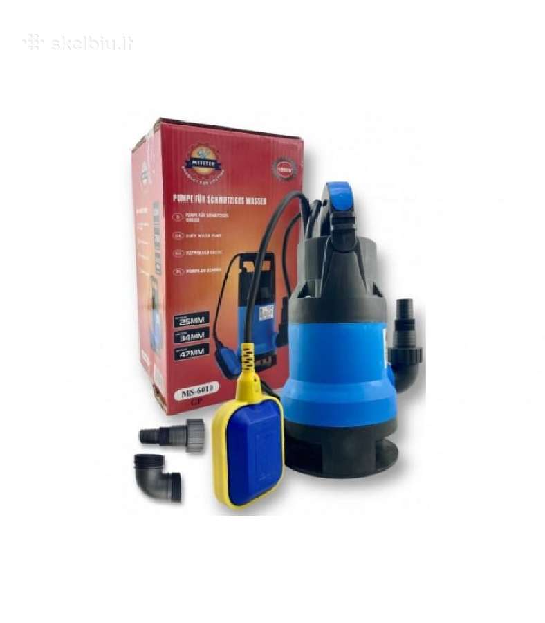 Panardinamas siurblys su plūde Meister Ms-6010 180