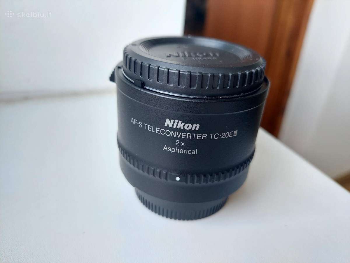 Nikon Af-s Tc-20e III telekonverteris x2 Nikkor - Skelbiu.lt