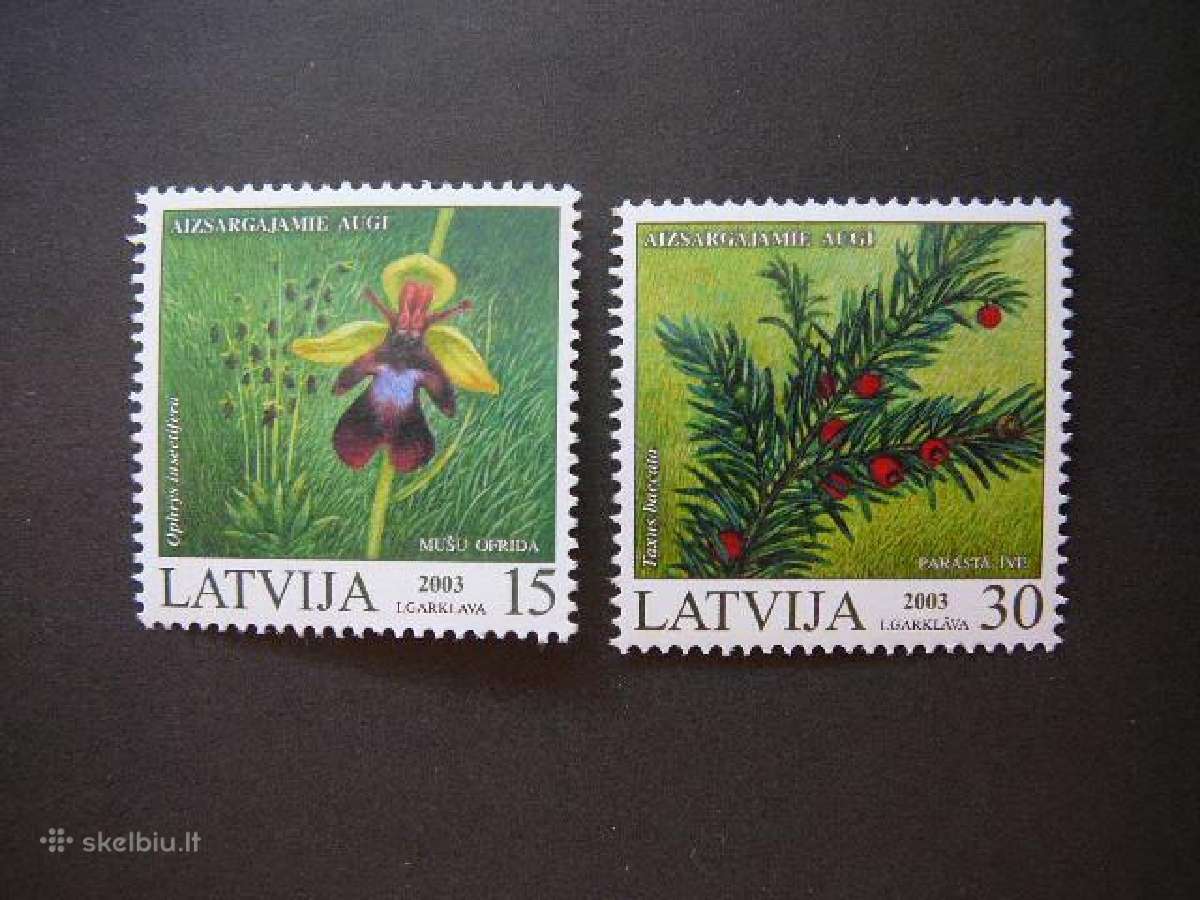 Latvija 2003 Geles Mnh lv587/8