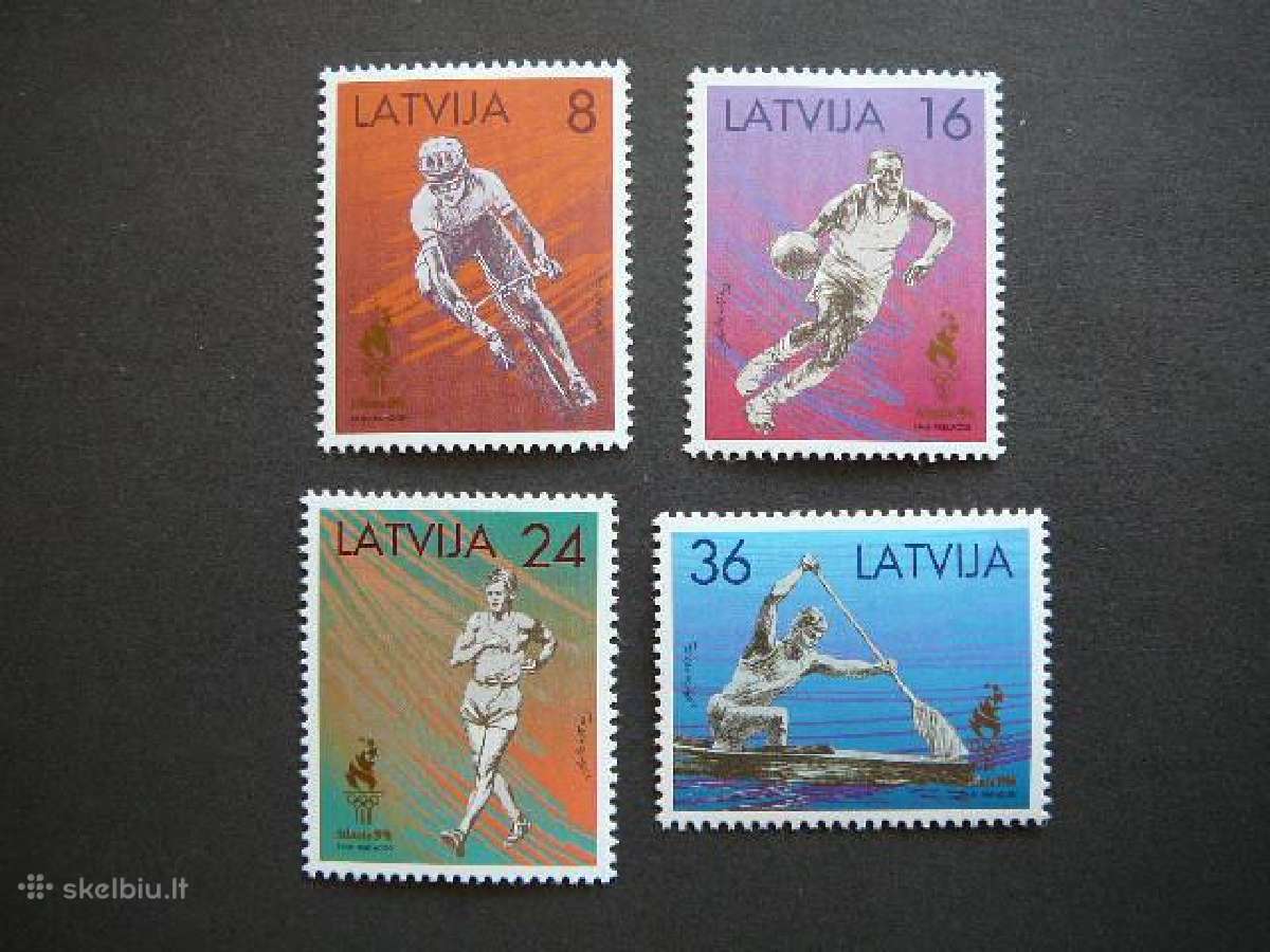 Latvija 1996 Olimpines vasaros Mnh llt427/0