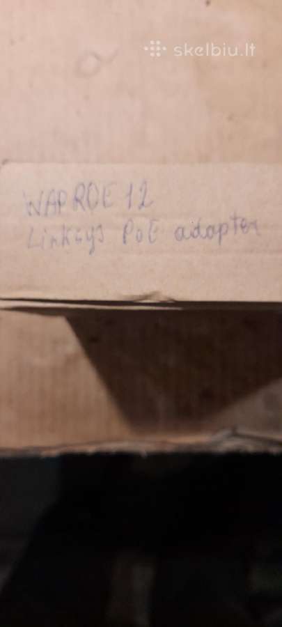 Linksys Poe injektorius-adapteris Wappoe12 48v-12v - nuotraukos Nr. 6