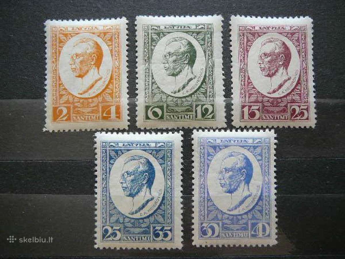Latvija 1929 Z. Mejerovicius svarus llt144/8sa
