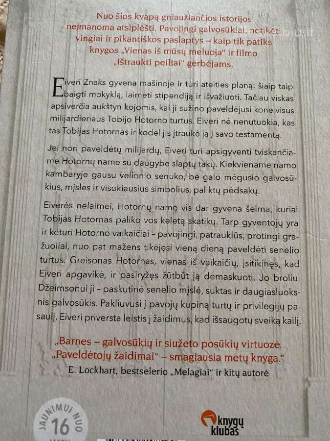 Knyga Paveldėtojų Žaidimai - nuotraukos Nr. 4