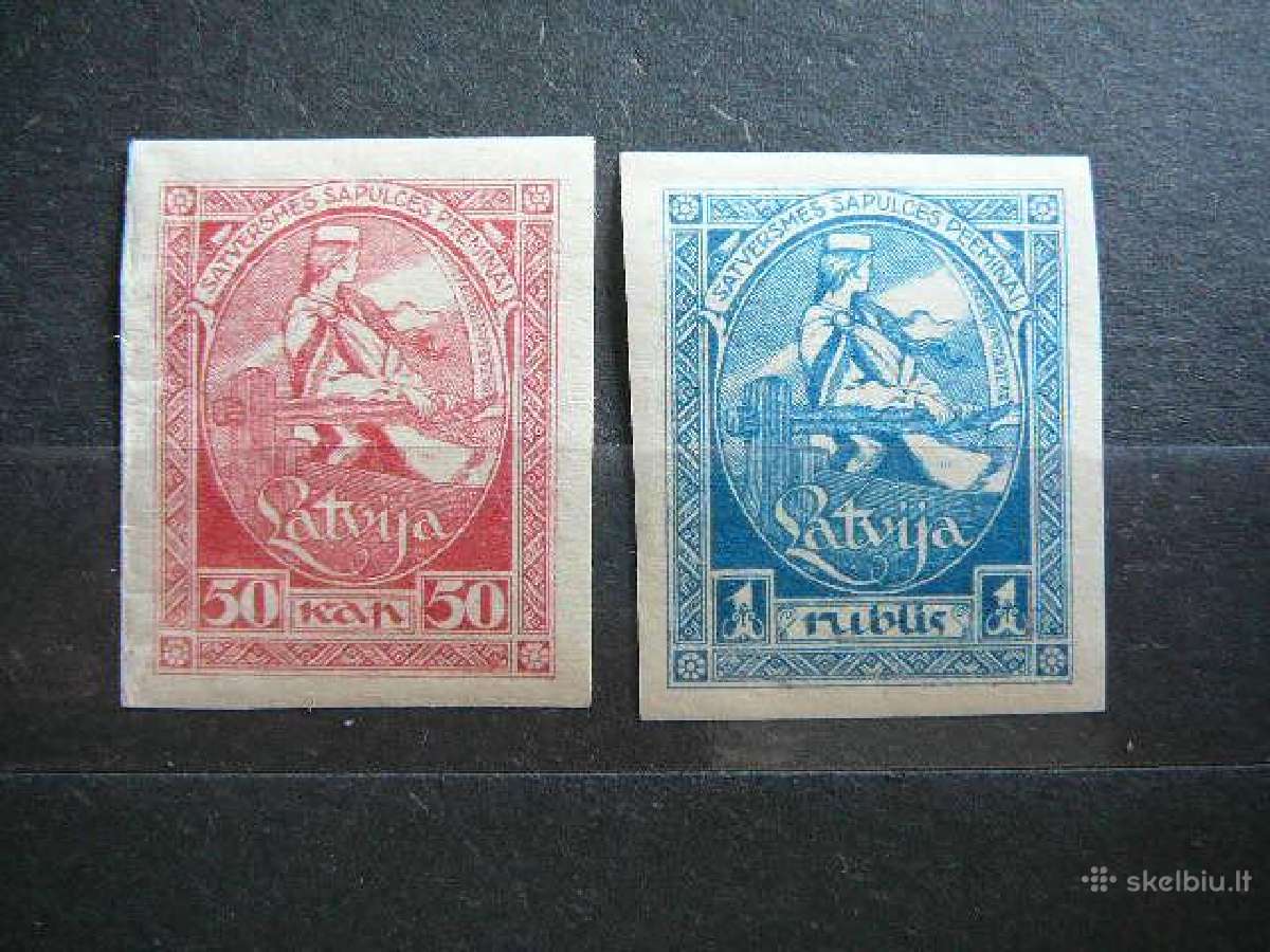 Latvija 1920 Mlh ltt42/3sb