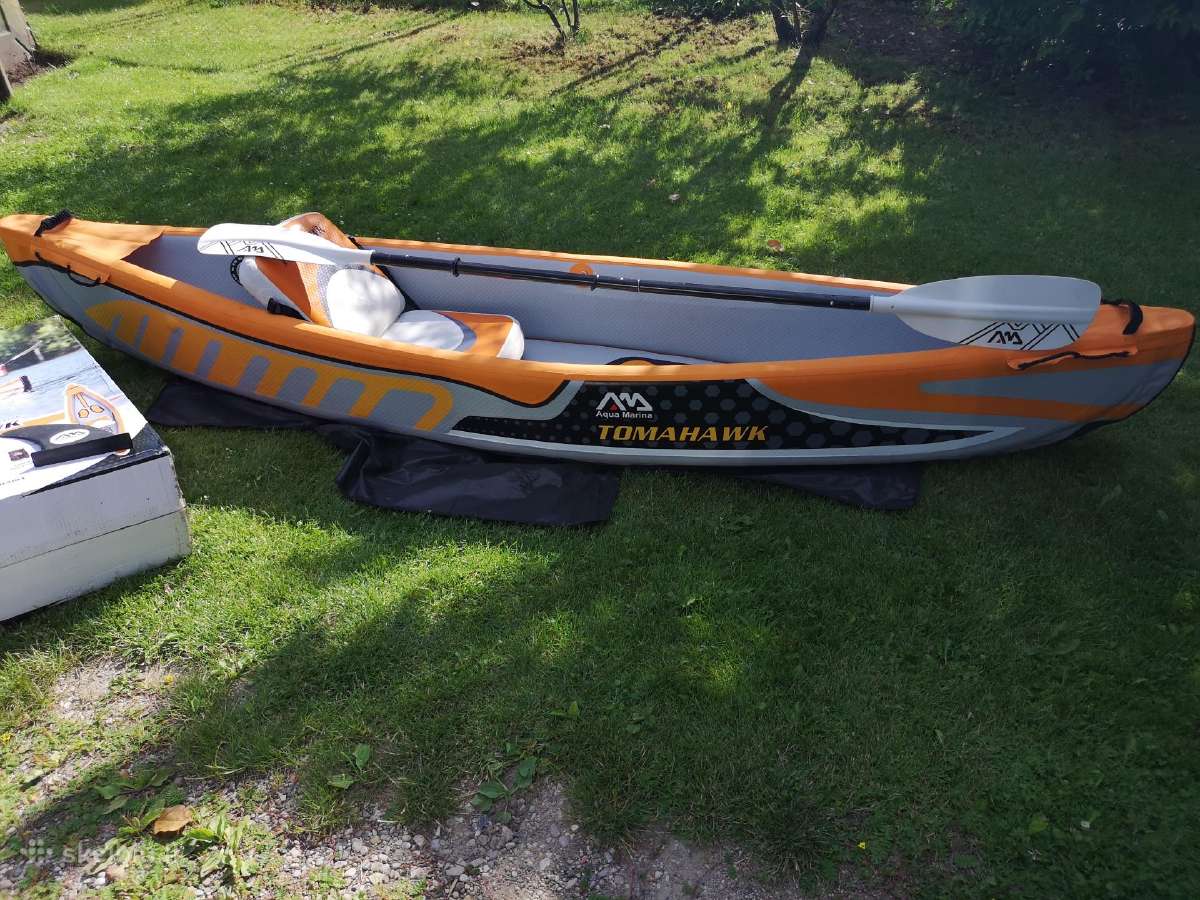 Aqwa marina tamahawk kayakas.