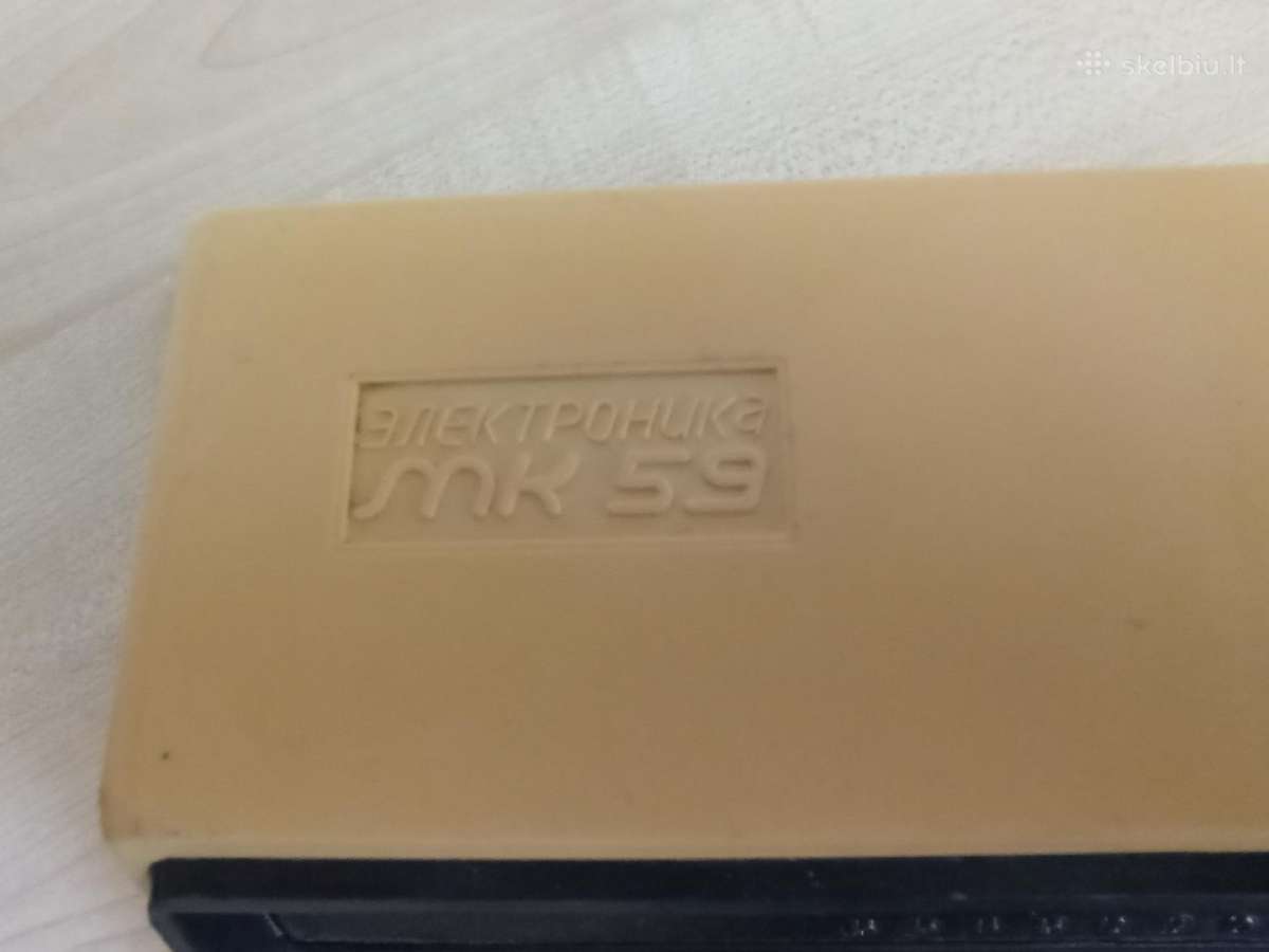 Skaičiuotuvas Elektronika Mk-59 - nuotraukos Nr. 3