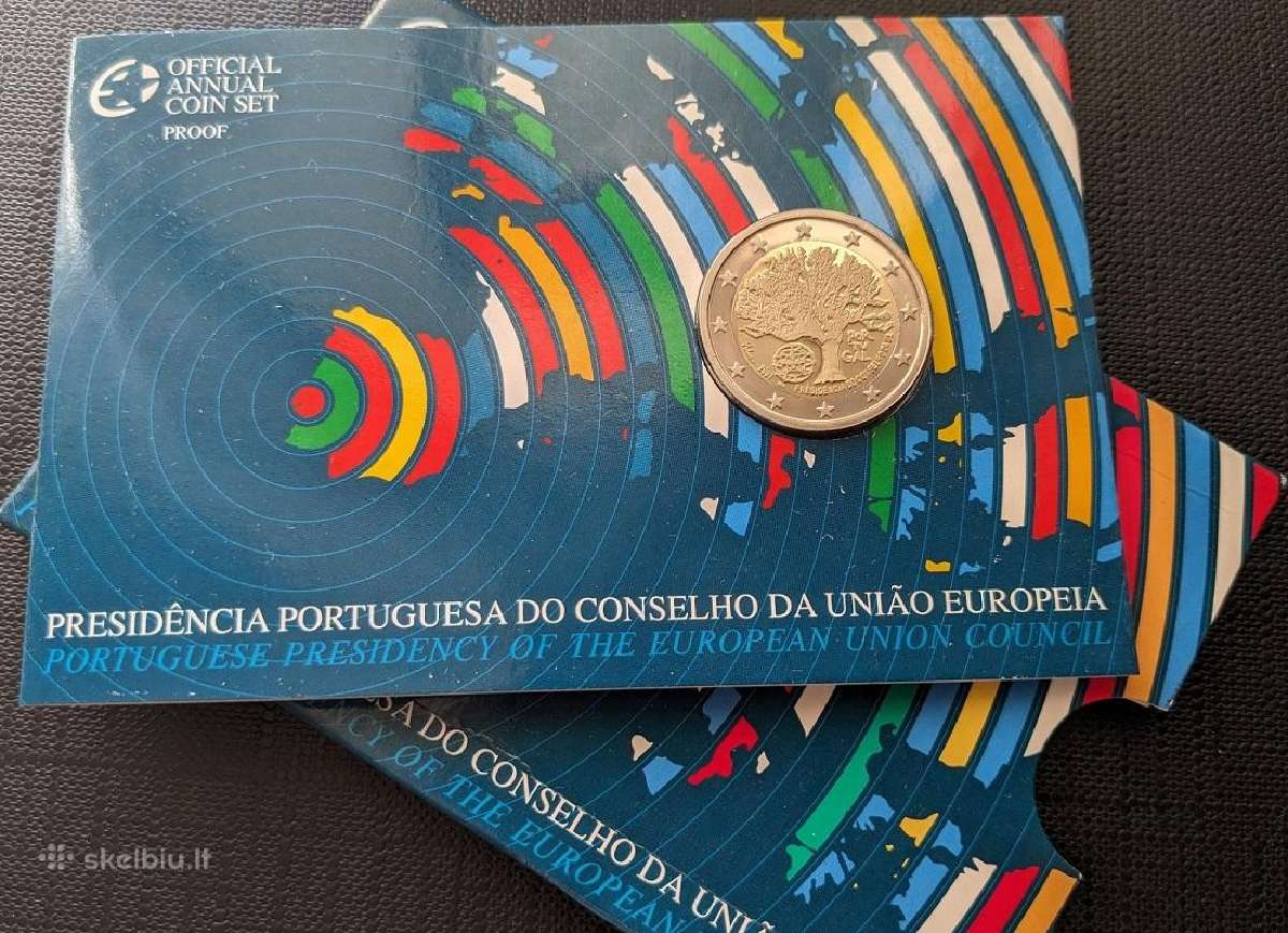Portugalija 2 eurai "Pirminink. Es" 2007 Proof