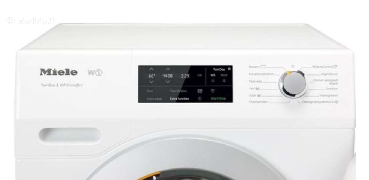 Miele W1 Twindos & Wificonn@ct 8kg A+++ - nuotraukos Nr. 10