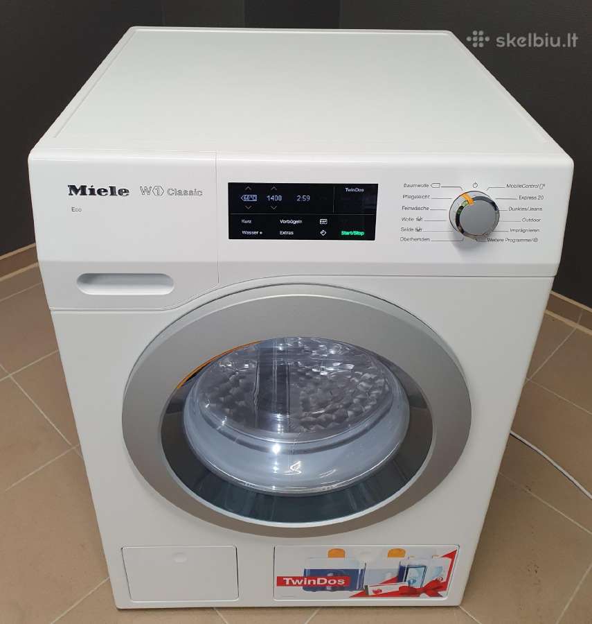 Miele W1 Twindos & Wificonn@ct 8kg A+++ - nuotraukos Nr. 19