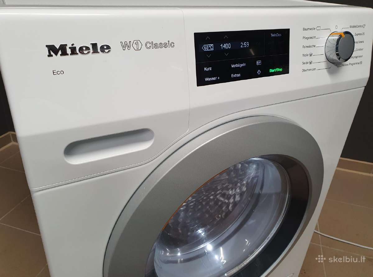 Miele W1 Twindos & Wificonn@ct 8kg A+++ - nuotraukos Nr. 17