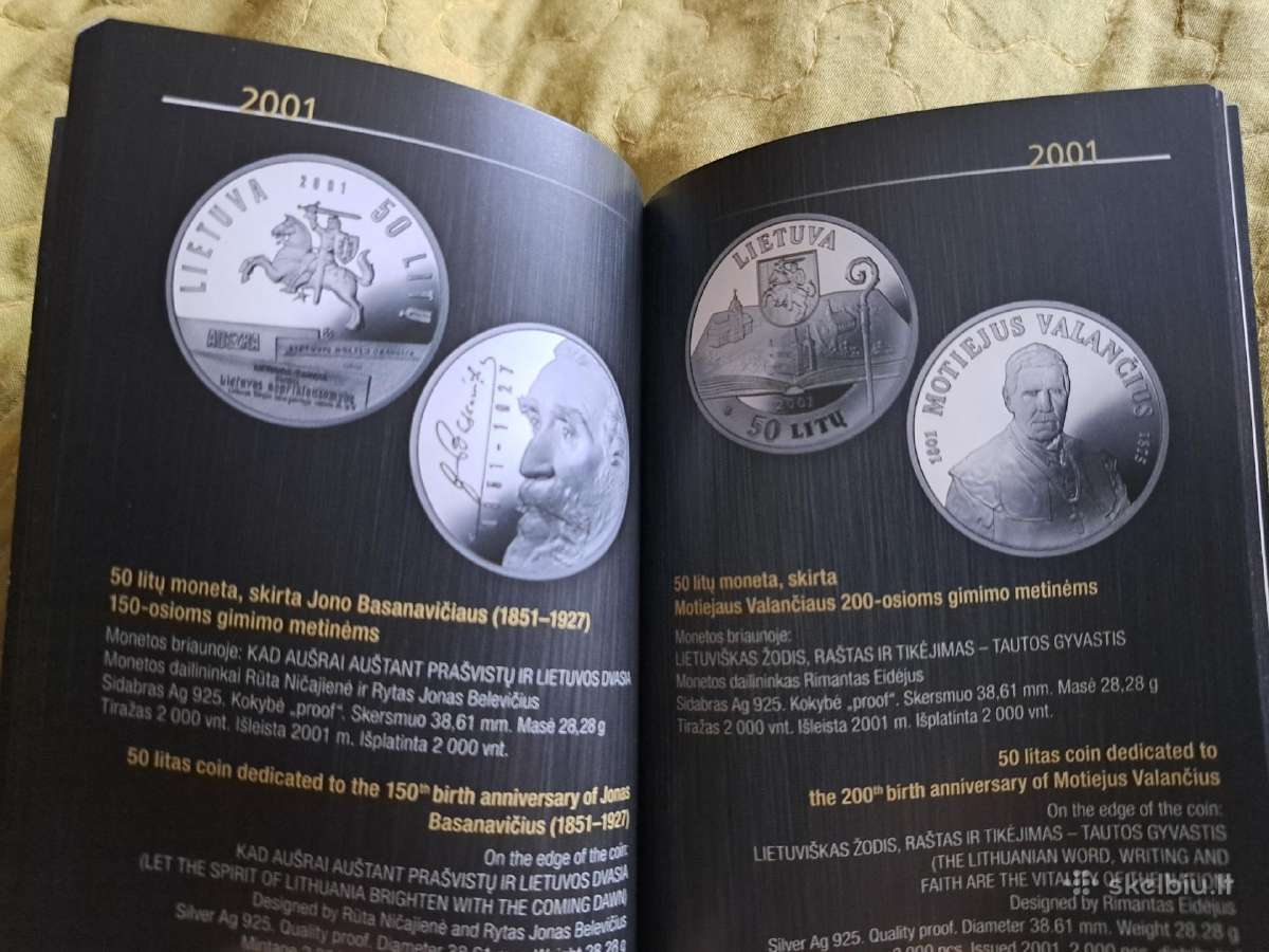 Lietuviškos kolekcinės monetos 1993-2013 - nuotraukos Nr. 9