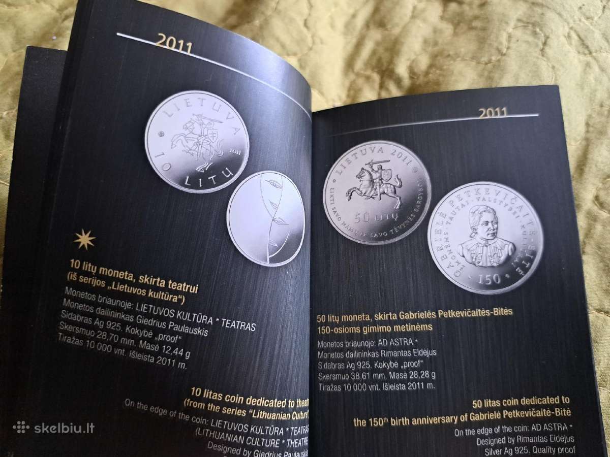 Lietuviškos kolekcinės monetos 1993-2013 - nuotraukos Nr. 15