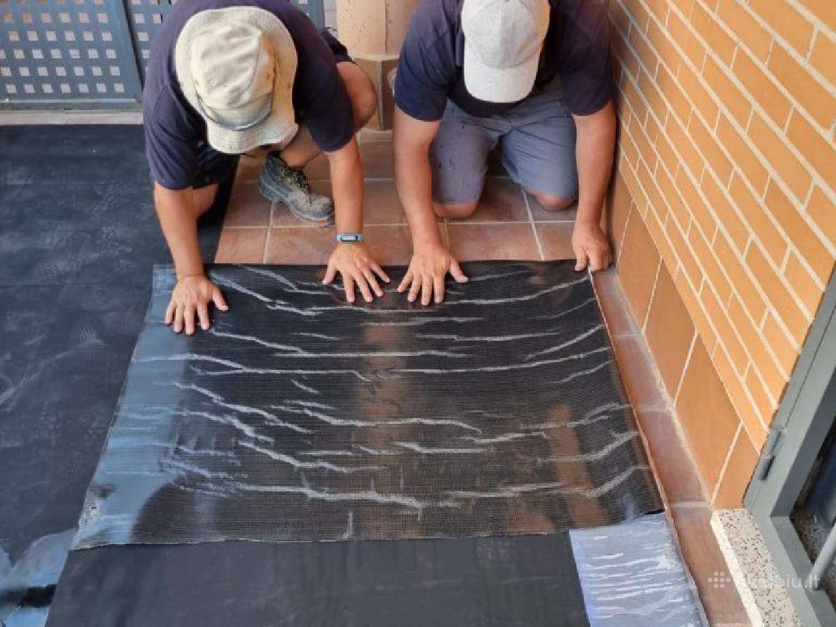 Savaime limpanti Epdm danga