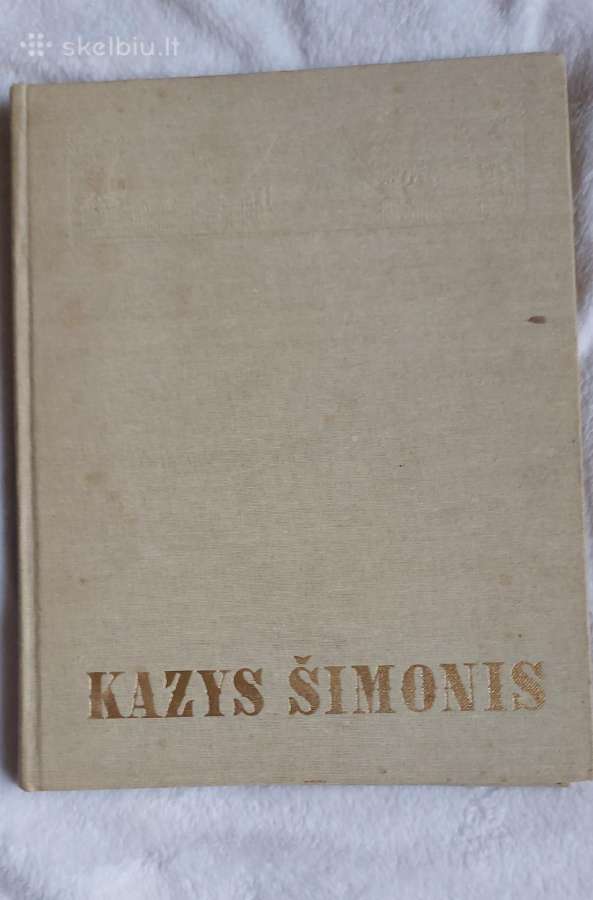 Kazys Šimonis D.jedzinskienė retas albumas